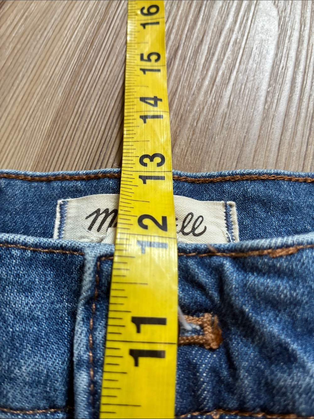 Madewell The Perfect Vintage Jean Straight Medium Wash Women’s 30 Stretch denim - Picture 9 of 14